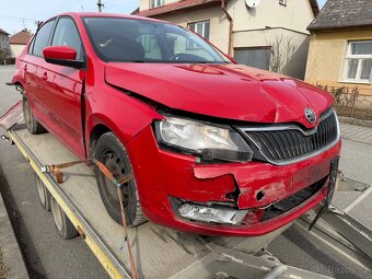 Nahradni dily Skoda Rapid 1.2 tsi 63kw 2015 - 2
