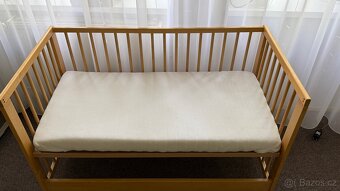 Dětská postýlka IKEA Gulliver 60x120 s matrace - 2