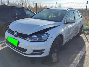 Havarovaný vw golf 7 - 2