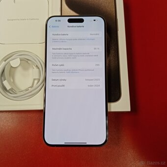 Apple iPhone 15 Pro Max 256GB záruka 1/2026 Datart - 2