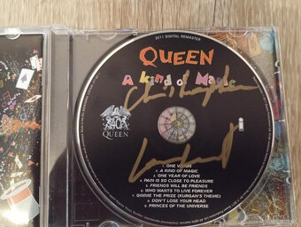 Originál podpis Christopher Lambert Queen CD - 2