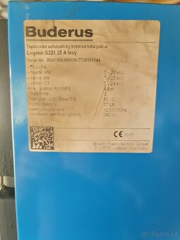 Buderus Logano G221 25 A levý - 2
