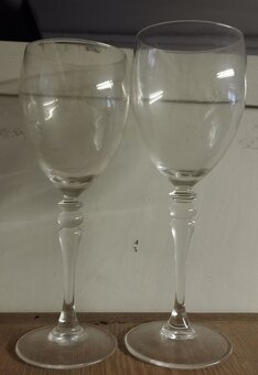 Sklenice na víno, whisky, brandy aj. - 2