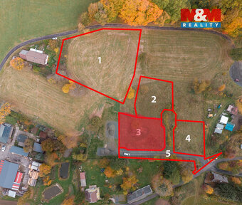 Prodej pozemku, 1091 m², Podhradí u Aše - 2