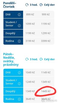 Vstup do Aquapalace Čestlice, vodní i saunový svět + bonus - 2