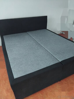 Manželská postel Boxspring - 2