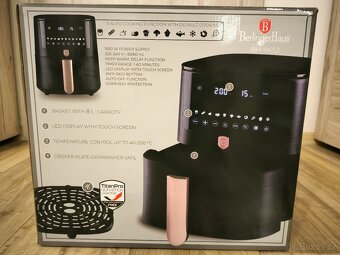 Horkovzdušná friteza Berlingerhouse NOVÁ - 2