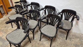 Ton židle vzor 24 / křesílka s novým polstrováním (č.42) - 2