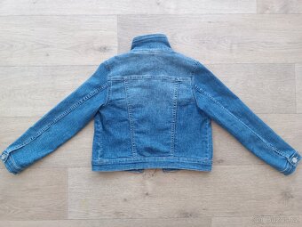 Džínová bunda-vel.128 - 2