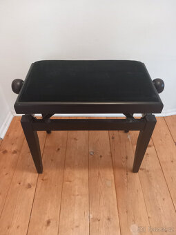 nastavitelná klavírní stolička - 2