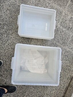 Plastove prepravky 7ks, cena za ks - 2