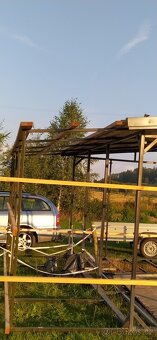 Prodám železnou boudu, nová. - 2