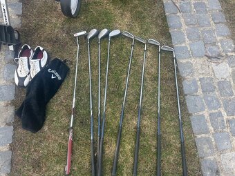 Golfový set, hole, bag, vozík - 2