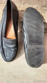 Pánské kožené polobotky - 2