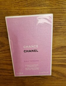 Chanel Chance Eau Tendre toaletní voda dámská 3x 20 ml 60 ml - 2