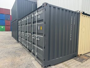 Lodní kontejner 20' side door - otevírání bočních dveří - 2