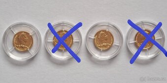 REZERVACE 2017,Český lev 1/25 oz, mince 2017 + 2019 - 2