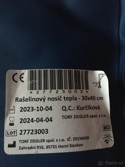 Raselinovy nosic tepla - 2