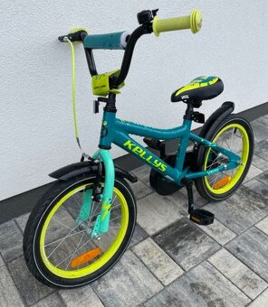 Dětské kolo KELLYS WASPER 16" - Teal, 10" (100-110 cm) - 2