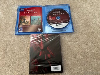 Assassins Creed Shadow PS5, steel book +300Kc - 2