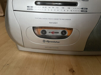 Rádio s Kazet.-Magnetofonem, včetně nahrávání. Plně funkční - 2