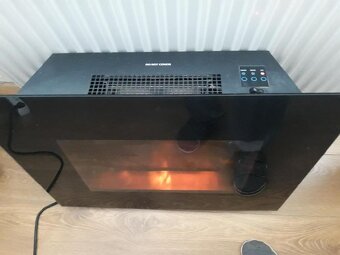 Elektrický přímotop s efektem zapáleného krbu - 2