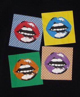Černé originální tričko Andy Warhol, vel. S, zn.Antony Morat - 2