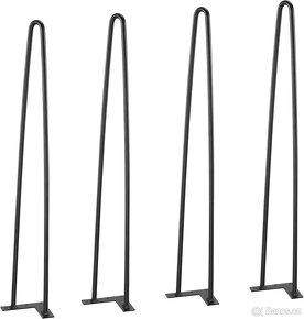 Stolové nohy / podnoží 71 cm (4 kusy) - 2