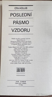 Poslední pásmo vzdoru (Ota Holub) - 2