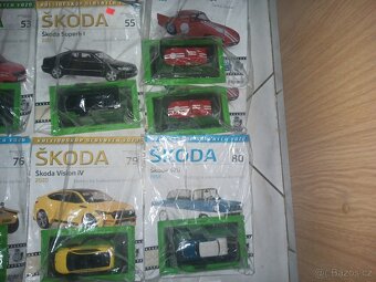 Kaleidoskop vozů Škoda - čísla 30,33 až po 102 - 2