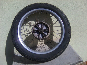 čz 250/350 471/472- duralové kolo,kryt řetězu,nádrž,blatníky - 2