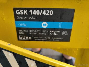 Štípačka zámkové dlažby - 2