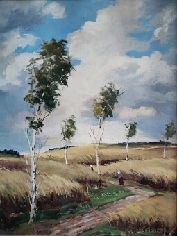 obraz LETNÍ DEN, olej, Josef Fiala - 2