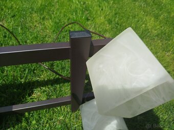 Prodám závěsný lustr (4) +Led žárovky - 2