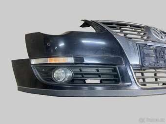 Přední nárazník + maska VW Passat B6 3C černý - 2