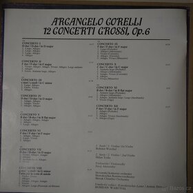 3 LP Arcangelo Corelli : 12 Concerti grossi, op.6 - 2