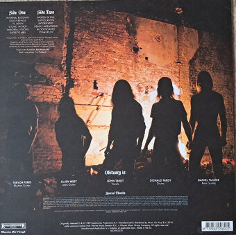 Obituary -Slowly we rot 1989/2019 LP - 2