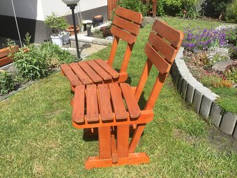 Židle zahradní 2ks - 2