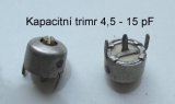 Kapacitní trimr 4,5pF - 15pF - 2