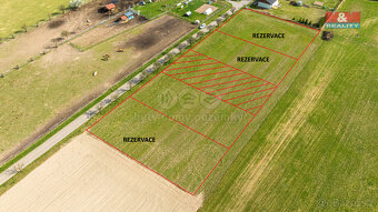 Prodej pozemku k bydlení, 1110 m², Hřibiny-Ledská - 2