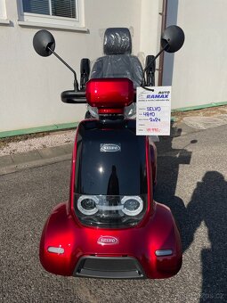 Elektrický LUXUSNÍ senior. vozík Selvo 4810 PB - 2