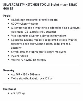 stolní mixér - 2