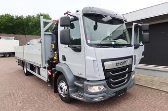 DAF LF260 - valník s hydraulickou rukou FASSI - 2