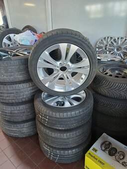 KRÁSNÁ ALU KOLA + PNEU MERCEDES 5X112 R17 - 2