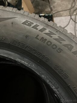 Zimní pneu Bridgestone 215/60/16 - 2