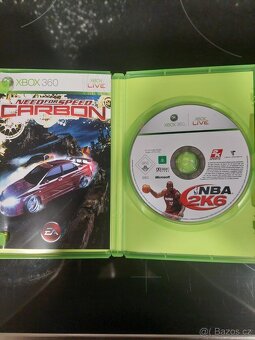 Krabička NFS Cabron s NBA 2K6 hrou - 2