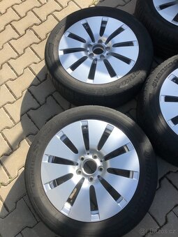 Mercedes 17" originál disky + letní pneu R17 - 2
