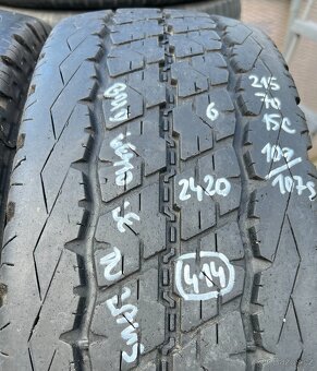 215/70 R15C 109/107S letní pneu Bridgestone Duravis (2420) - 2