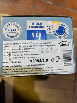Sprchová nástěnná baterie Novaservis Titania Iris 92064/1.0 - 2