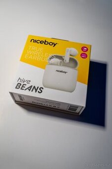 NOVÉ Sluchátka Niceboy HIVE Beans bílé - 2